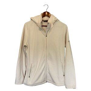 Merrell Ivory Full Zip Fleece Hoodie Jacket Women's Size Large